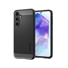 Spigen Rugged Armor Samsung Galaxy A55 5G Tok - Fekete tok és táska