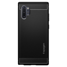 Spigen Rugged Armor Samsung Galaxy Note10+ hátlaptok fekete (627CS27331) (627CS27331) tok és táska