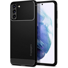 Spigen Rugged Armor Samsung Galaxy S21 fekete tok tok és táska