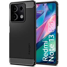 Spigen Rugged Armor Xiaomi Redmi Note 13 5G matt fekete tok tok és táska