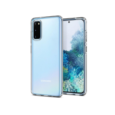 Spigen Samsung G980F Galaxy S20 ütésálló hátlap - Spigen Liquid Crystal - átlátszó tok és táska
