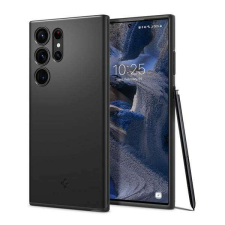 Spigen Samsung Galaxy S23 Ultra (SM-S918), Spigen Thin Fit mobiltok, Fekete tok és táska