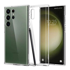 Spigen Samsung Galaxy S23 Ultra (SM-S918), Spigen Ultra Hybrid mobiltok, Átlátszó tok és táska