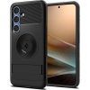 Spigen Samsung S25 Plus Spigen Slim Armor Mag Szilikon Telefonvédő Műanyag Hátlap, Magsafe, Fekete (8809971237451-ACS08915)