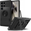 Spigen Samsung S25 Ultra Spigen Slim Armor Mag Szilikon Telefonvédő Műanyag Hátlap, Magsafe, Fekete (8809971237390-ACS08909)