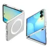 Spigen Samsung Z Flip8 SPIGEN AIRSKIN szilikon telefonvédő ütésállóság, MagSafe, FEHÉR (ACS11521)
