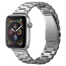 Spigen SGP Modern Fit 44/42mm Apple Watch fém szíj - Ezüst okosóra kellék