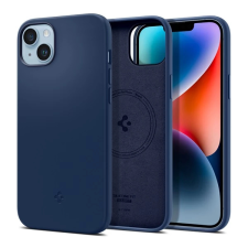Spigen Silicone Fit Mag Apple iPhone 14 Plus Navy Blue MagSafe tok kék tok és táska