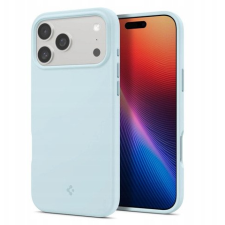 Spigen Silicone Fit MagFit MagSafe tok iPhone 17 Pro Max világoskék (SPN16908) tok és táska