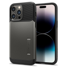 Spigen Slim Armor Apple iPhone 14 Pro Max tok szürke-fekete (ACS04645) tok és táska