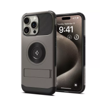 Spigen Slim Armor Apple iPhone 15 Pro Max Tok - Gunmetal szürke (ACS06451) tok és táska