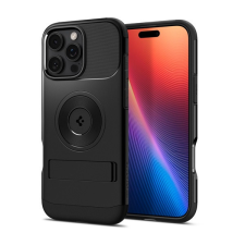 Spigen Slim Armor MagFit iPhone 16 Pro MagSafe kompatibilis tok, fekete ACS08164 tok és táska