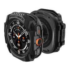 Spigen Spigen Rugged Armor Galaxy Watch Ultra tok, Matte Black, fekete okosóra kellék