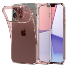Spigen Telefontok iPhone 13 Pro - SPIGEN CRYSTAL FLEX átlátszó pink hátlap tok tok és táska