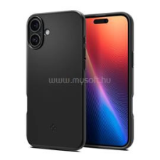 Spigen THIN FIT MAGSAFE műanyag telefonvédő (matt, ultravékony, kameravédő, MagSafe) FEKETE (ACS08060) tok és táska