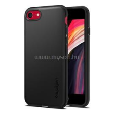 Spigen THIN FIT műanyag telefonvédő (matt, ultravékony, kameravédő) FEKETE (ACS00940) tok és táska