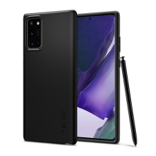 Spigen Thin Fit Samsung Galaxy Note 20 Black tok, fekete (ACS01414) tok és táska