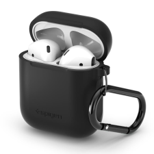 Spigen tok AirPods 1 - fekete fülhallgató, fejhallgató tok