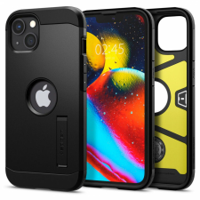 Spigen Tok iPhone 13-hoz - Spigen Tough Armor - Fekete tok és táska