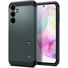 Spigen Tough Armor Abyss Green Samsung Galaxy A35 tok és táska