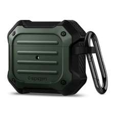  Spigen Tough Armor Apple Airpods (3. gen) tok, Military Green fülhallgató, fejhallgató tok