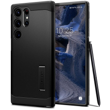 Spigen Tough Armor Black Samsung Galaxy S23 Ultra tok tok és táska