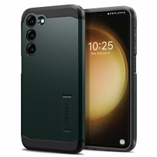 Spigen Tough Armor, green - Samsung Galaxy S23 mobiltelefon kellék