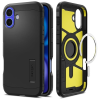 Spigen TOUGH ARMOR MAG MAGSAFE iPhone 16 készülékhez tok fekete