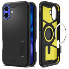 Spigen TOUGH ARMOR MAG MAGSAFE iPhone 16 készülékhez tok fekete tok és táska