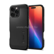 Spigen TOUGH ARMOR MAG műanyag telefonvédő (ütésállóság, MagSafe) FEKETE (ACS08146) tok és táska