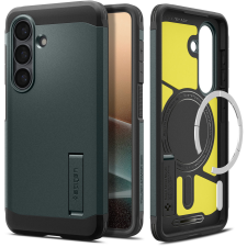 Spigen Tough Armor MagSafe Abyss Green Samsung Galaxy S26 tok és táska