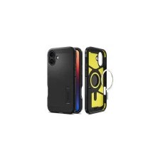 Spigen Tough Armor MagSafe Black iPhone 16 tok tok és táska
