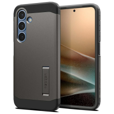 Spigen Tough Armor MagSafe-kompatibilis tok Samsung Galaxy S25 - szürke tok és táska