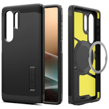 Spigen Tough Armor MagSafe-kompatibilis tok Samsung Galaxy S25 Ultra - fekete tok és táska