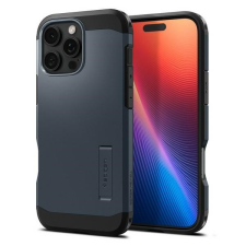 Spigen Tough Armor MagSafe tok iPhone 16 Pro - fémszürke tok és táska
