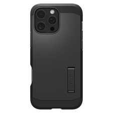 Spigen Tough Armor MagSafe tok kitámasztóval iPhone 16 Pro - fekete tok és táska