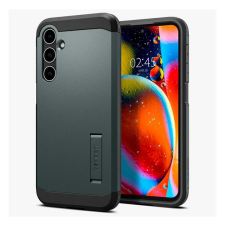 Spigen TOUGH ARMOR műanyag telefonvédő (szilikon keret, ütésállóság, kitámasztó) SÖTÉTZÖLD tok és táska