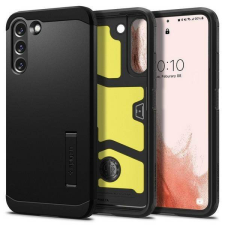 Spigen Tough Armor Samsung S901 S22 fekete tok tok és táska