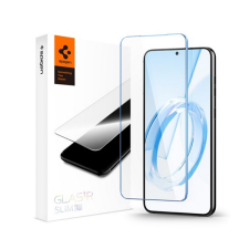 Spigen TR SLIM HD képernyővédő üveg (2.5D, karcálló, tok barát, ujjlenyomat mentes, ultravékony, 0.2mm, 9H) ÁTLÁTSZÓ Samsung Galaxy S23 (SM-S911) mobiltelefon kellék