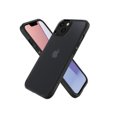 Spigen Ultra Hybrid Apple iPhone 13 Matte Frost Black tok, matt fekete tok és táska
