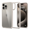 Spigen Ultra Hybrid Apple iPhone 15 Pro Max tok, Sand Beige, bézs, átlátszó