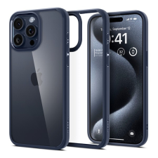 Spigen Ultra Hybrid Apple iPhone 15 Pro tok, Navy, sötétkék tok és táska
