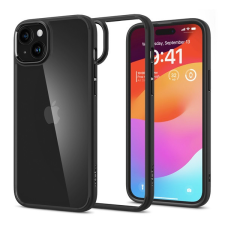 Spigen Ultra Hybrid Apple iPhone 15 tok, fekete tok és táska