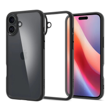 Spigen Ultra Hybrid Apple iPhone 16 tok Matte Black fekete ACS08201 tok és táska