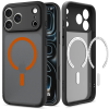 Spigen Ultra Hybrid Frost Black Orange iPhone 18 Pro Max / 17 Pro Max MagSafe tok
