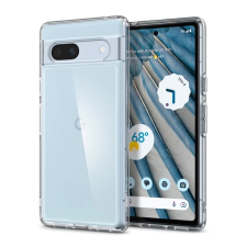 Spigen Ultra Hybrid Google Pixel 7a tok Crystal Clear átlátszó tok és táska