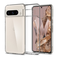 Spigen Ultra Hybrid Google Pixel 8 Pro Crystal Clear tok, átlátszó tok és táska