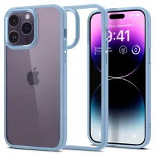 Spigen ULTRA HYBRID IPHONE 14 PRO SIERRA BLUE tok és táska