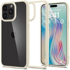 Spigen Ultra Hybrid iPhone 15 Pro tok átlátszó-bézs (ACS06712) (ACS06712) tok és táska
