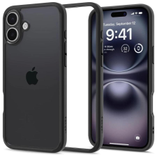 Spigen ULTRA HYBRID iPhone 16 tok készülékhez fekete tok és táska